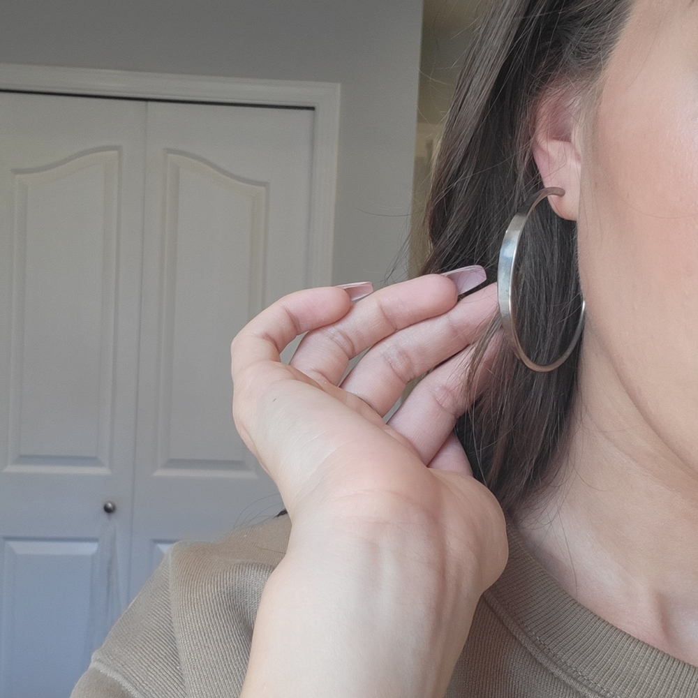 Hoop earrings
